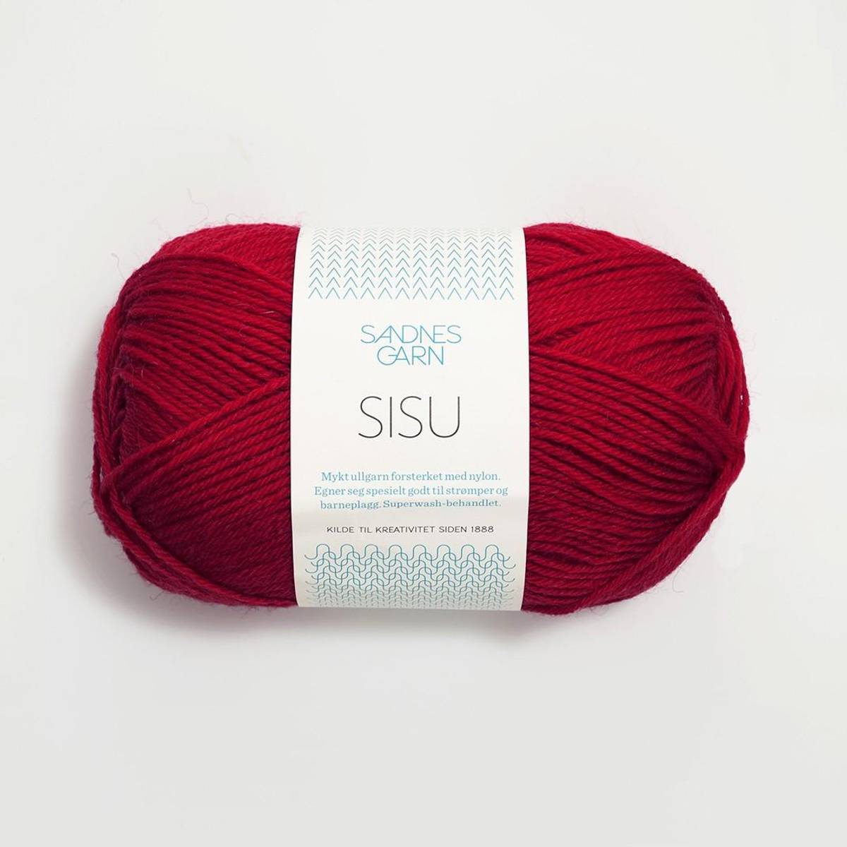4228 Rød - Sisu Garn
