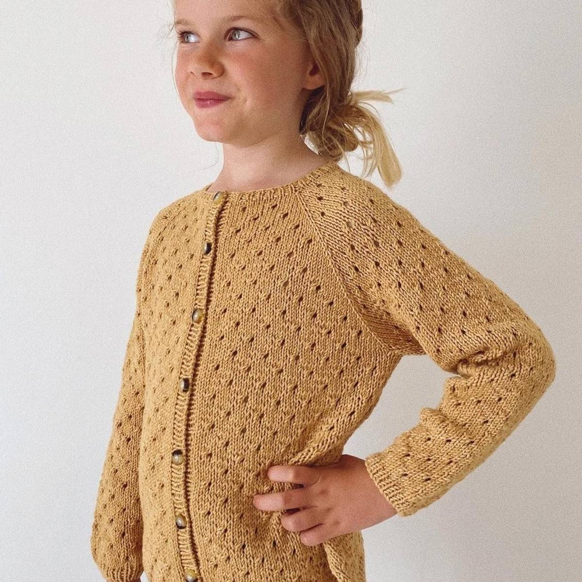PetiteKnit - Annas Sommercardigan Junior